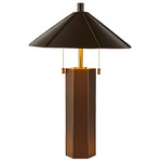Cantrell Table Lamp - Graphite / Graphite