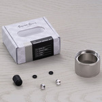 Exhaust Detail Kit with Cross Pattern Baffle - Steel