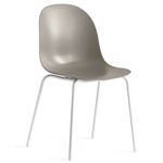 Academy Chair - Matte Optic White / Matte Taupe