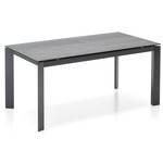 Baron Extendable Table - Matte Grey / Matte Grey