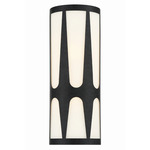 Royston Wall Sconce - Black / White
