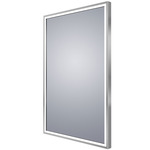 Radiance Lighted Mirror - Etched Chrome / Mirror
