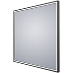 Radiance Lighted Mirror - Matte Black / Mirror