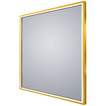 Radiance Lighted Mirror - Brushed Brass / Mirror