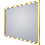 Radiance Lighted Mirror - Brushed Brass / Mirror