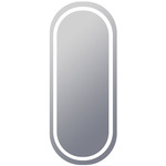 Saratoga Lighted Wardrobe Mirror - White / Mirror