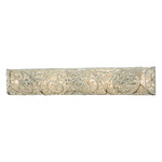 Andalusia Bathroom Vanity Light - Aged Silver / Crystal