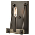 Transitions 12312 Wall Sconce - Oil Rubbed Bronze / Aspen