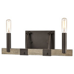 Transitions Bathroom Vanity Light - Oil Rubbed Bronze / Aspen