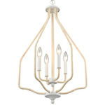 Breezeway Pendant - White Coral / Natural