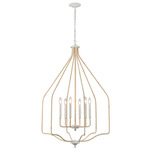 Breezeway Pendant - White Coral / Natural