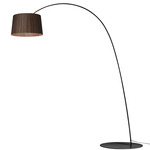 Twiggy Wood Floor Lamp - Black / Rosewood