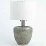 Impression Table Lamp - Green / Off White