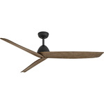 Liv Smart Ceiling Fan - Matte Black / Driftwood
