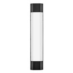 Facet Outdoor Wall Light - Black / White
