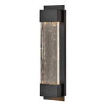 Rune Outdoor Wall Light - Black / Clear