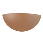 Ambiance Quarter Sphere Wall Sconce - Adobe