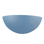 Ambiance Quarter Sphere Wall Sconce - Sky Blue