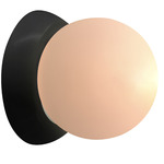 Ambiance Coupe Wall Sconce - Carbon Matte Black