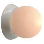 Ambiance Coupe Wall Sconce - Matte White