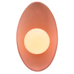 Ambiance Oval Coupe Wall Sconce - Gloss Blush