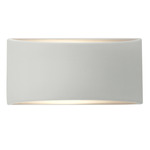 Ambiance Tapered Arc Wall Sconce - Matte White