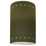 Ambiance 5995 Perforated Wall Sconce - Matte Green