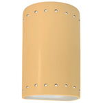 Ambiance 5995 Perforated Wall Sconce - Muted Yellow