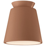 Trapezoid Ceiling Flush Light - Adobe