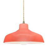 Radiance Loft Pendant - Antique Brass / Gloss Blush
