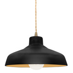 Radiance Loft Pendant - Antique Brass / Carbon / Champagne Gold