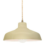 Radiance Loft Pendant - Antique Brass / Vanilla Gloss