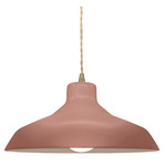 Radiance Loft Pendant - Antique Brass / Canyon Clay