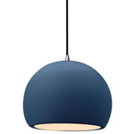 Radiance Globe Pendant - Brushed Nickel / Midnight Sky