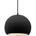 Radiance Globe Pendant - Matte Black / Carbon
