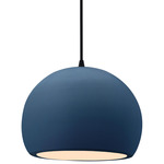 Radiance Globe Pendant - Matte Black / Midnight Sky / Matte White