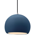 Radiance Globe Pendant - Brushed Nickel / Midnight Sky