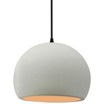 Radiance Globe Pendant - Matte Black / Matte White / Champagne Gold