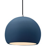 Radiance Globe Pendant - Brushed Nickel / Midnight Sky