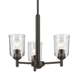 Shailene Chandelier - Olde Bronze / Clear
