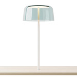 Yurei Through-Table Co-Working Desk Lamp - Matte White