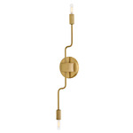 Austen Wall Sconce - Lacquered Brass