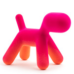 Puppy XS Abstract Dog - Fuchsia / Orange