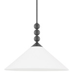 Sang Pendant - Old Bronze / White