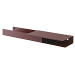 Folded Platform Shelf - Deep Red