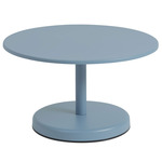 Linear Steel Coffee Table - Pale Blue