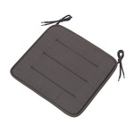 Linear Steel Stool Seat Pad - Dark Grey