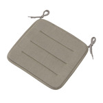 Linear Steel Stool Seat Pad - Light Grey