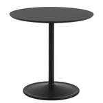 Soft Round Cafe Table - Black