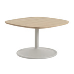 Soft Square Coffee Table - Oak + Grey